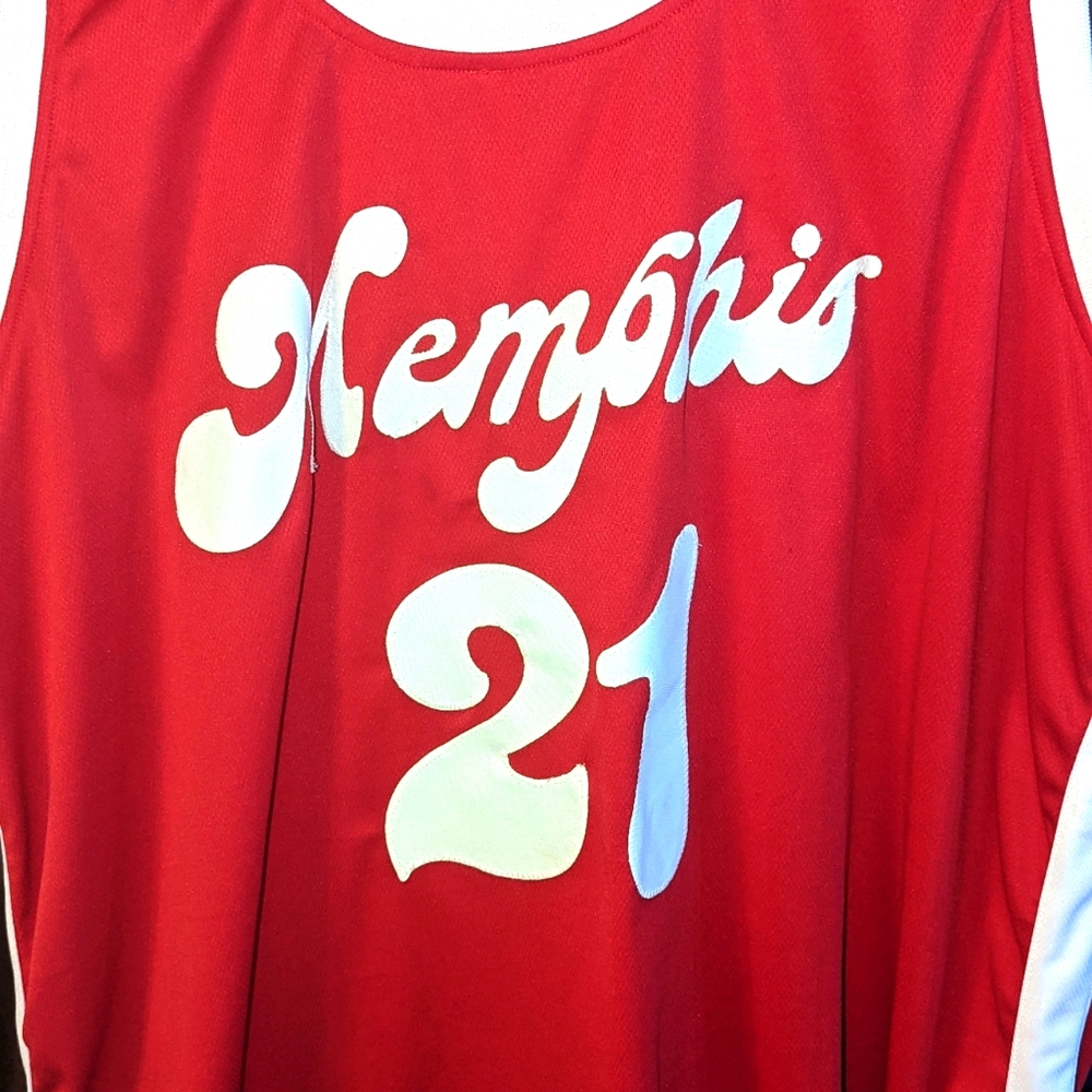1975 Memphis Sounds Larry Finch Jersey